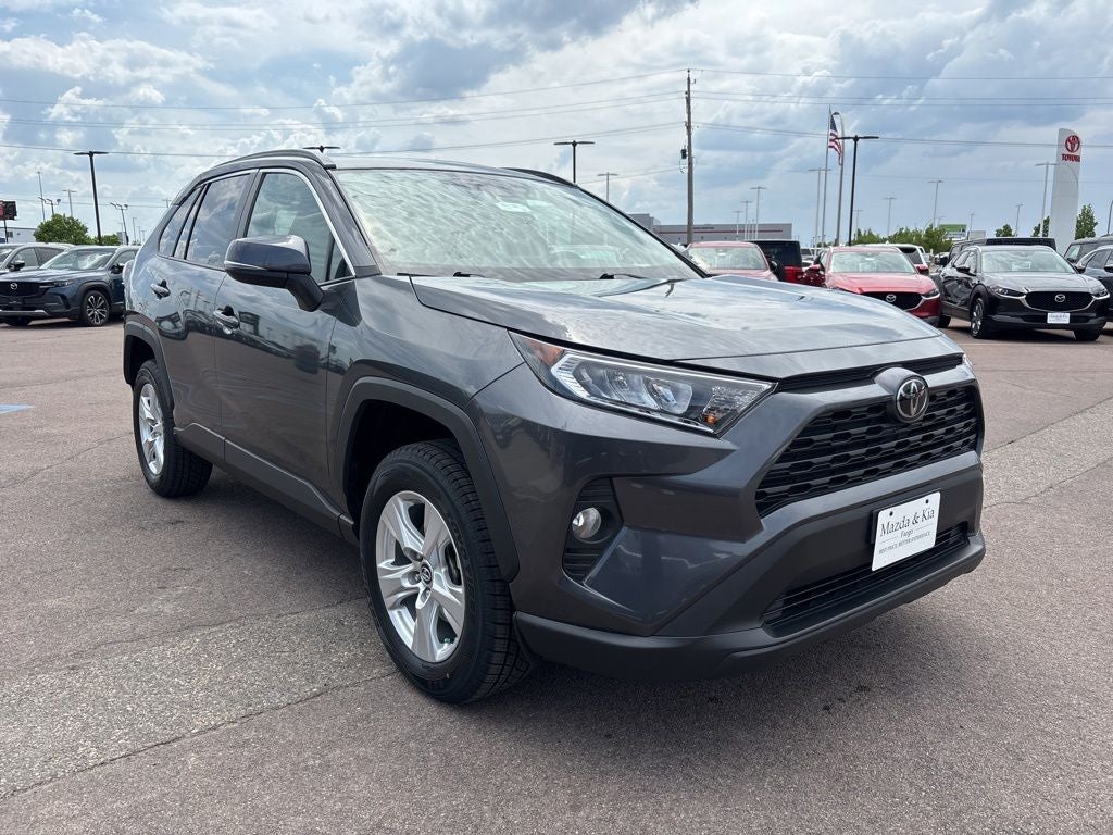 2020 Toyota RAV4 — rear three-quarter view