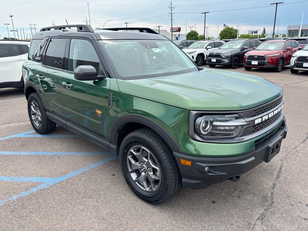 2023 Ford Bronco Sport — rear three-quarter view