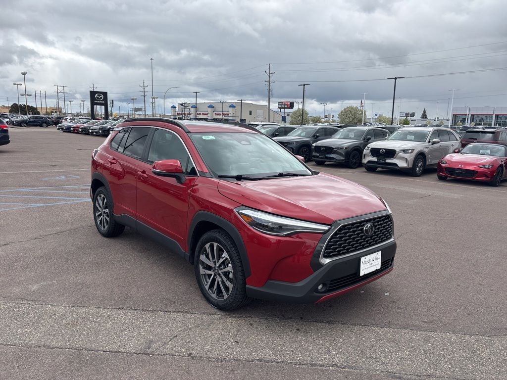 2023 Toyota Corolla Cross — rear three-quarter view