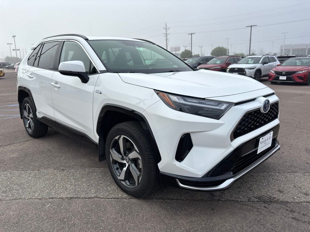 2023 Toyota RAV4 Prime — rear three-quarter view